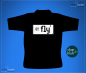 Preview: go fly ³ T-Shirt, Luftfahrt Label